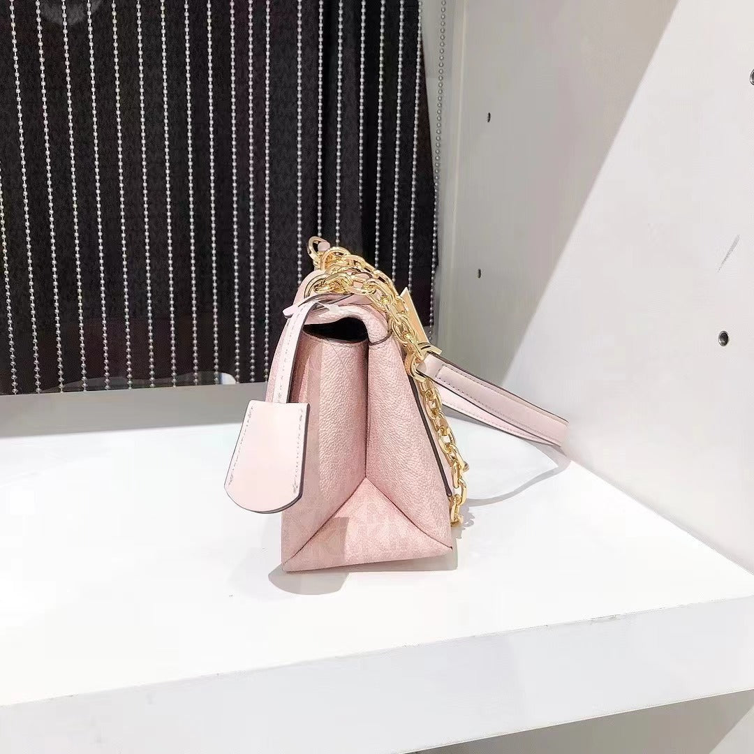 Michael Kors 35F2G0EC5B CECE EXTRA SMALL LEATHER CROSSBODY IN POWDER BLUSH Michael Kors 35F2G0EC5B CECE EXTRA SMALL LEATHER CROSSBODY IN POWDER BLUSH